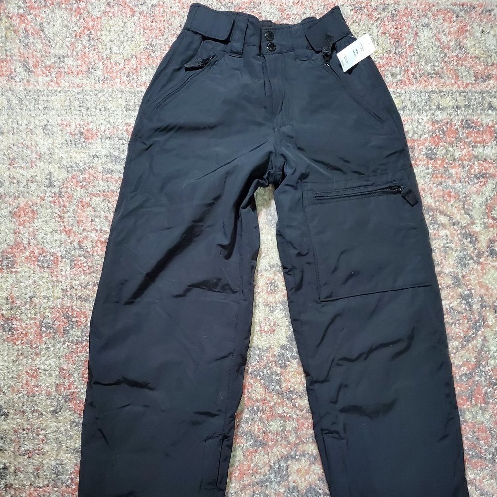 GAP Kids Black Ski Pants-Size Youth 8/9-NWT